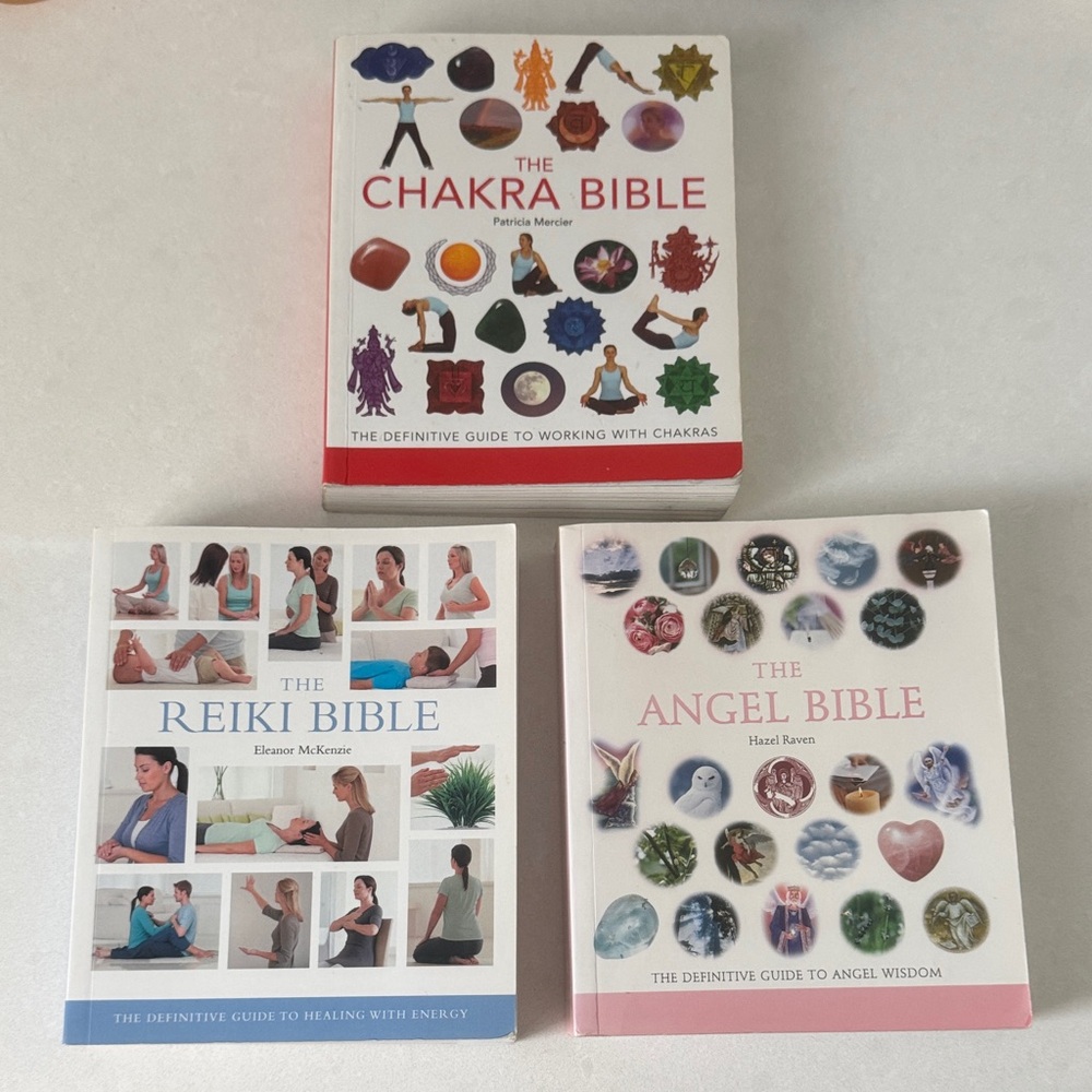 The Chakra, Reiki, and Angel Bible Set